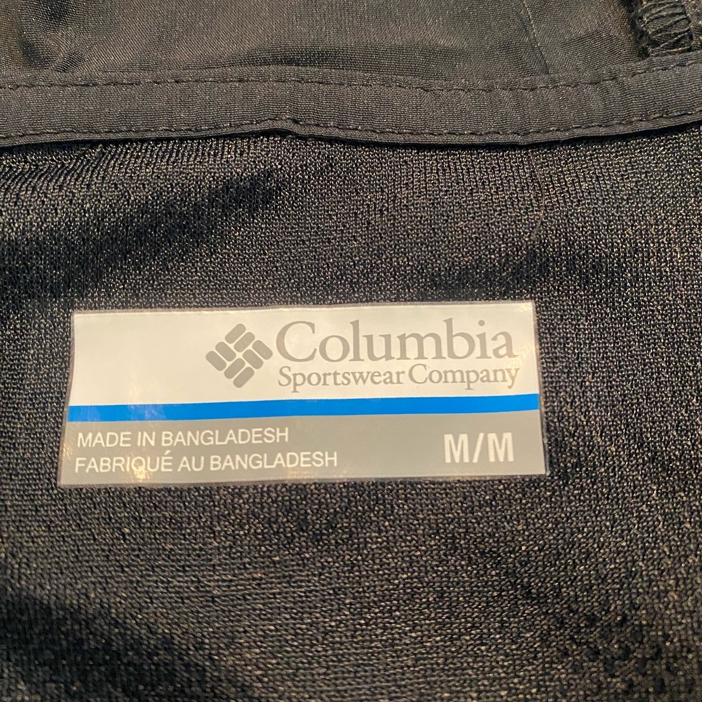 Columbia Black Windbreaker Jacket - Picture 11 of 11